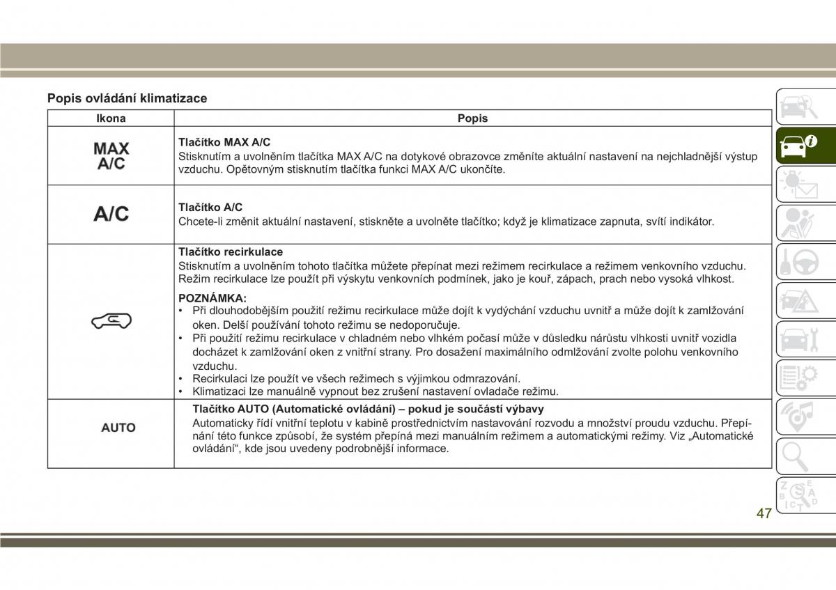 Jeep Compass II 2 navod k obsludze / page 49