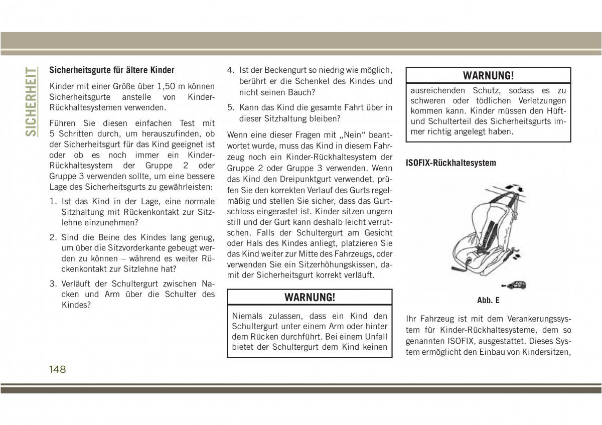 Jeep Compass II 2 Handbuch / page 150