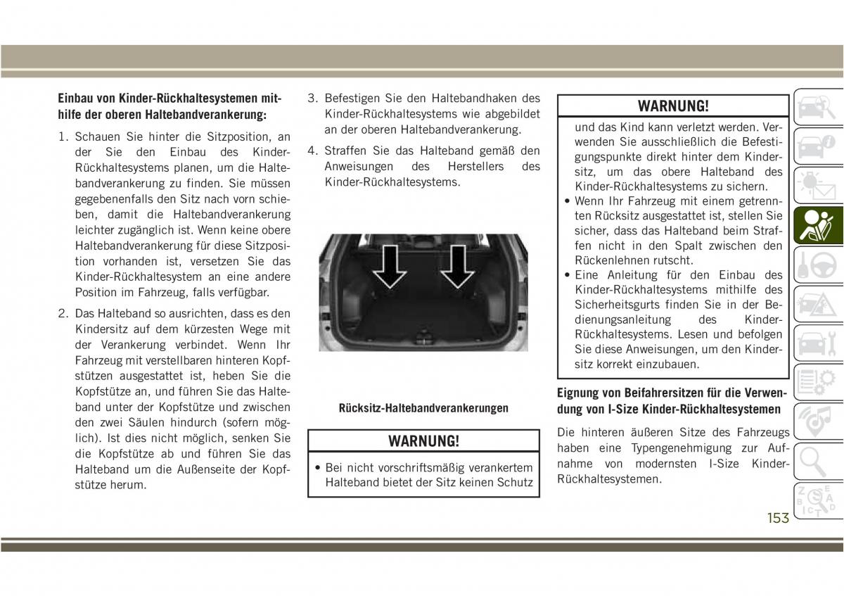 Jeep Compass II 2 Handbuch / page 155