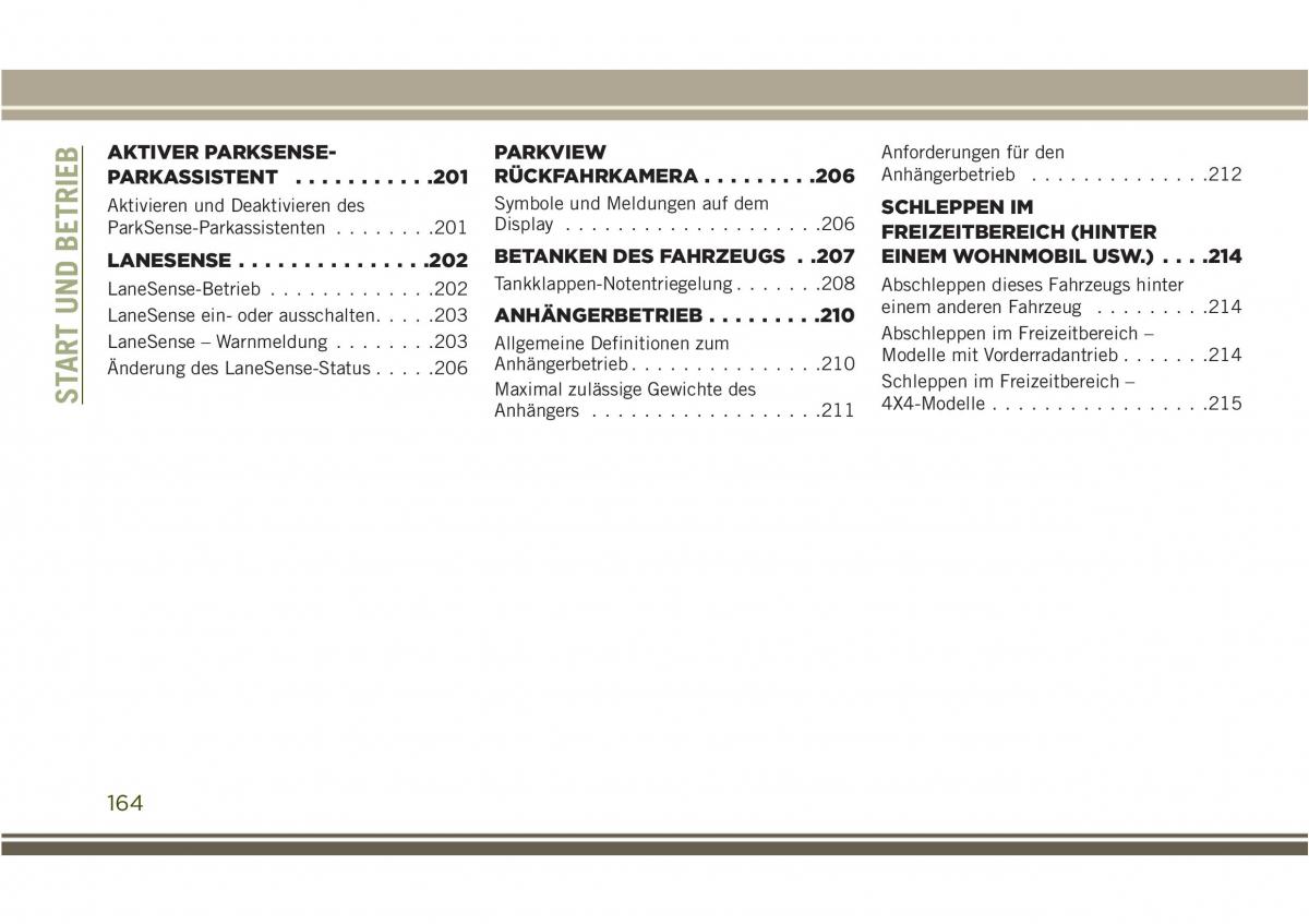 Jeep Compass II 2 Handbuch / page 166