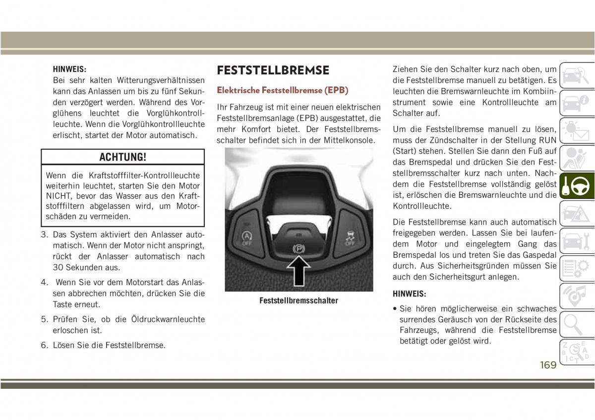 Jeep Compass II 2 Handbuch / page 171