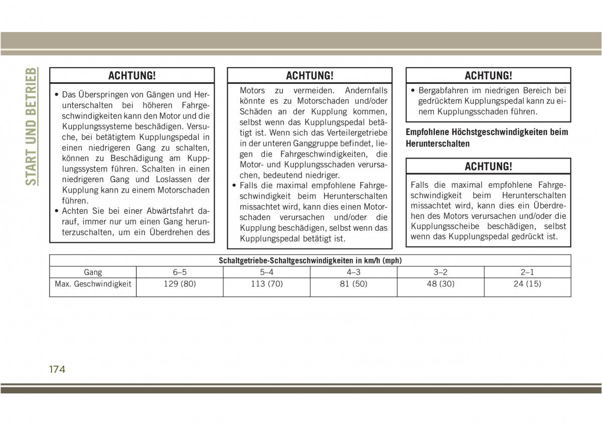 Jeep Compass II 2 Handbuch / page 176