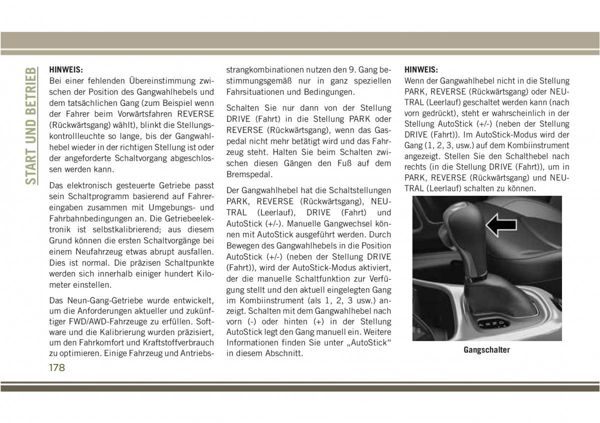 Jeep Compass II 2 Handbuch / page 180