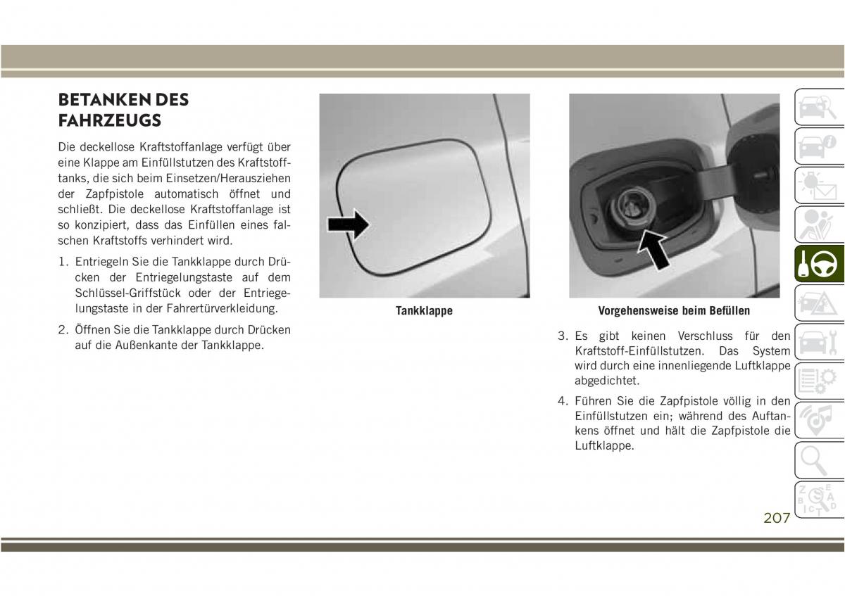 Jeep Compass II 2 Handbuch / page 209