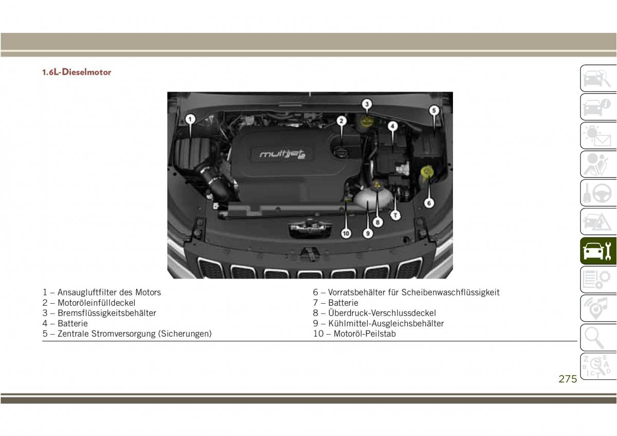 Jeep Compass II 2 Handbuch / page 277