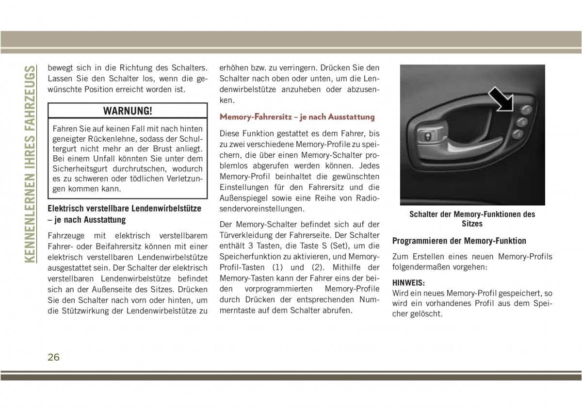 Jeep Compass II 2 Handbuch / page 28