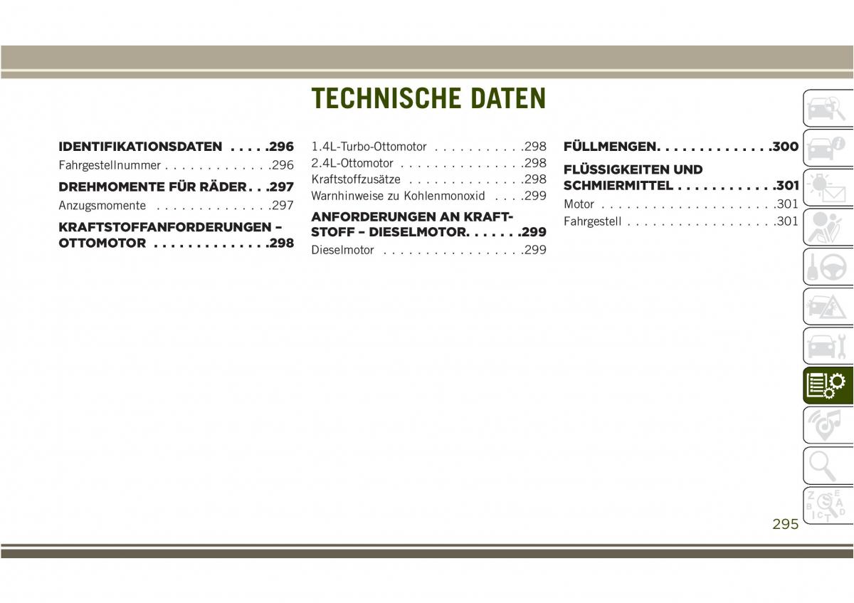 Jeep Compass II 2 Handbuch / page 297