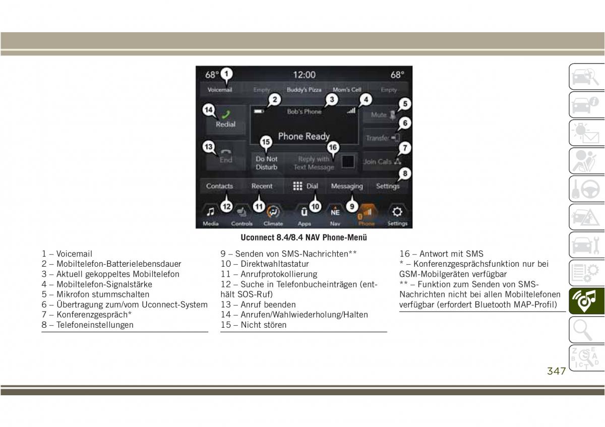 Jeep Compass II 2 Handbuch / page 349