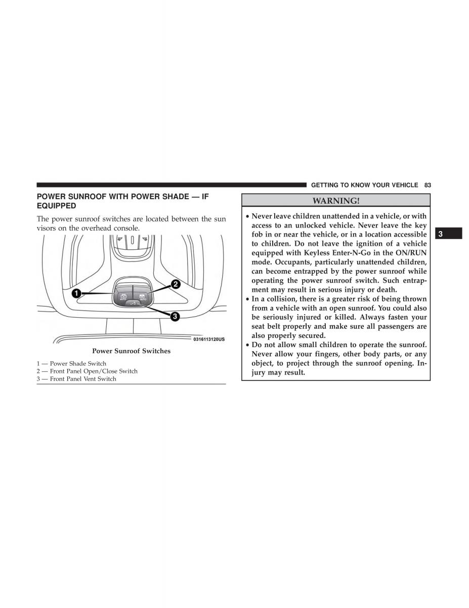 Jeep Compass II 2 owners manual / page 85