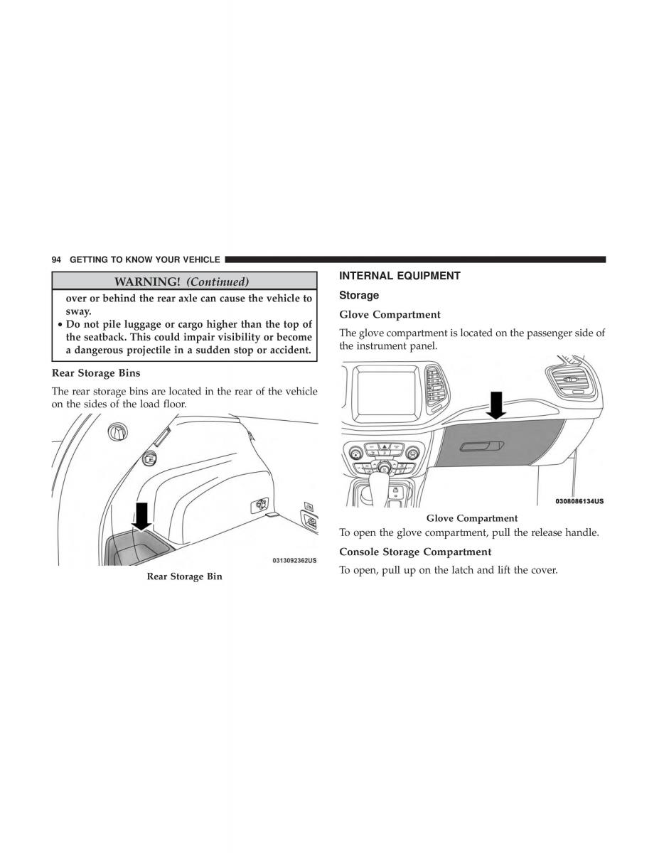 Jeep Compass II 2 owners manual / page 96