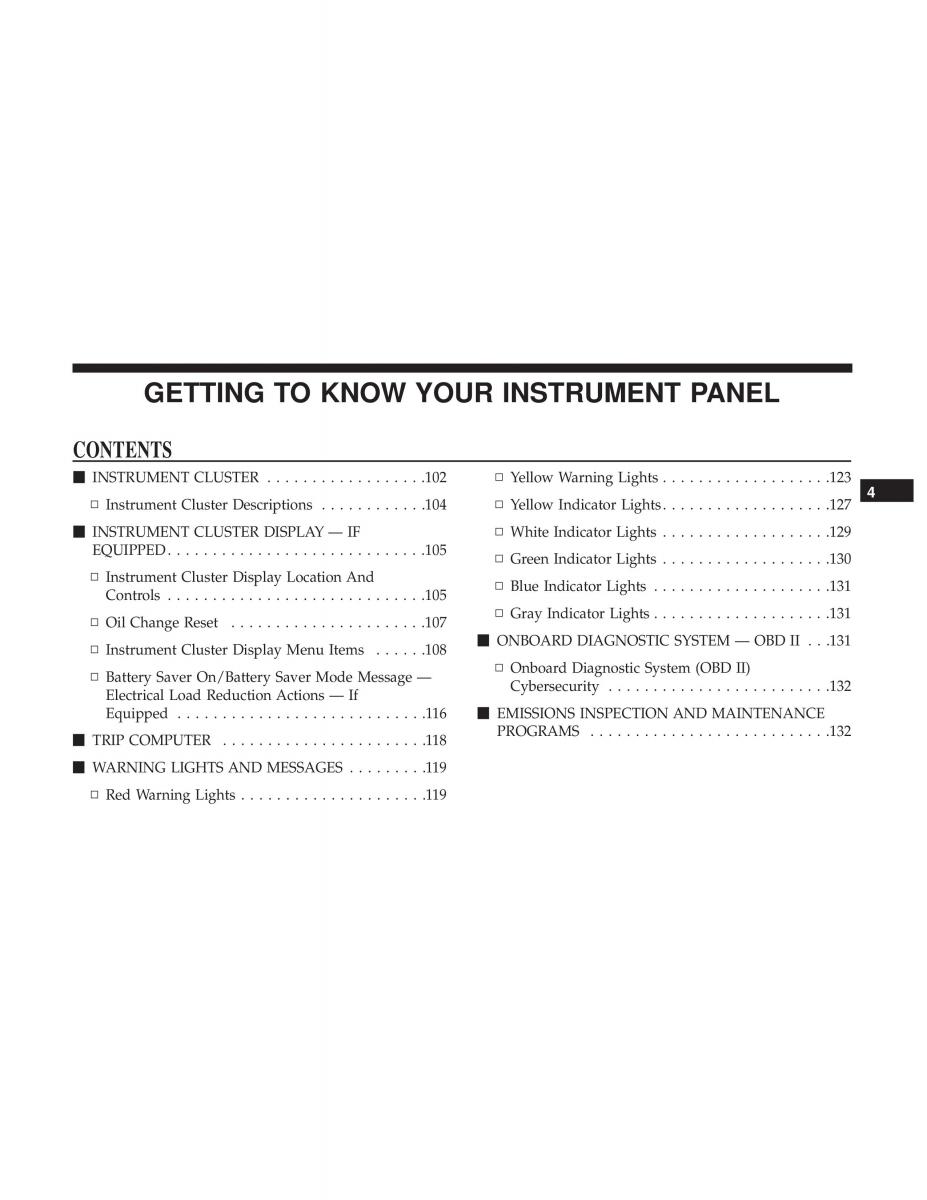 Jeep Compass II 2 owners manual / page 102