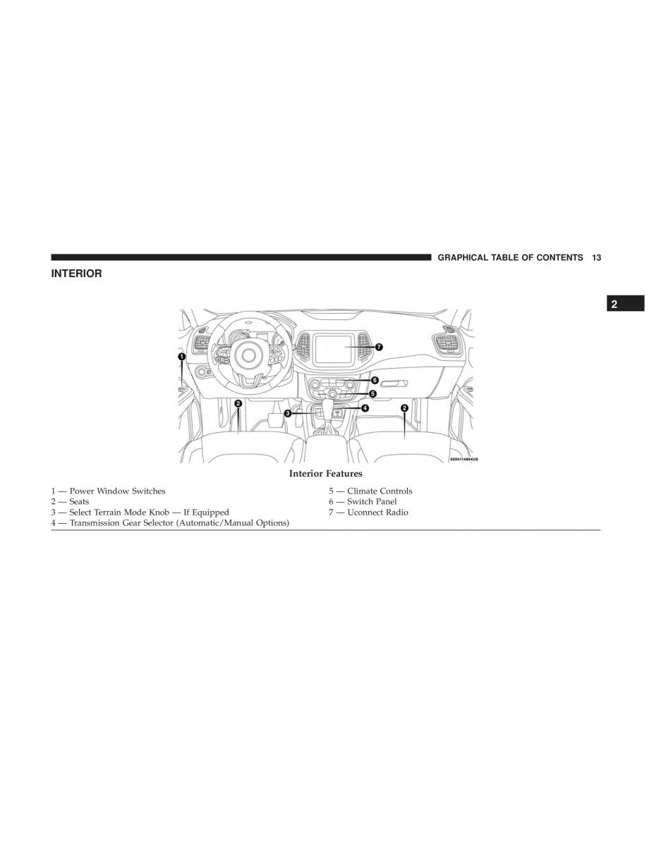 Jeep Compass II 2 owners manual / page 15