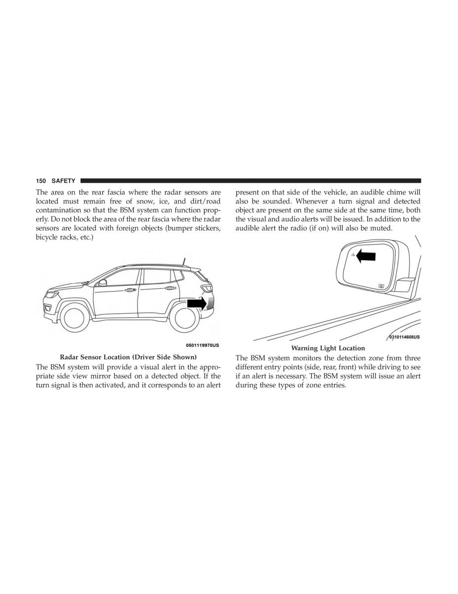 Jeep Compass II 2 owners manual / page 151