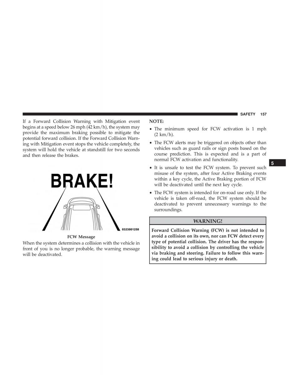 Jeep Compass II 2 owners manual / page 158