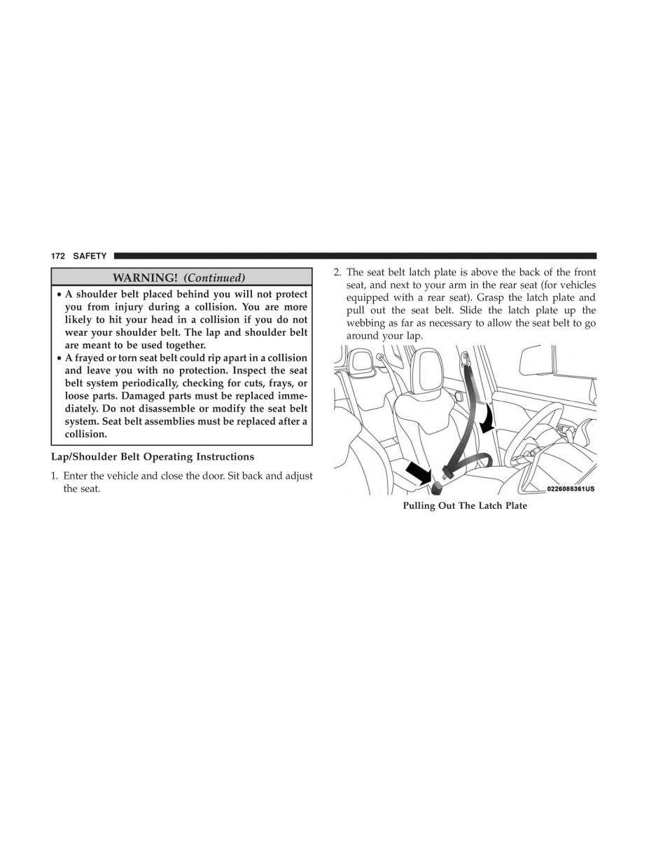 Jeep Compass II 2 owners manual / page 173