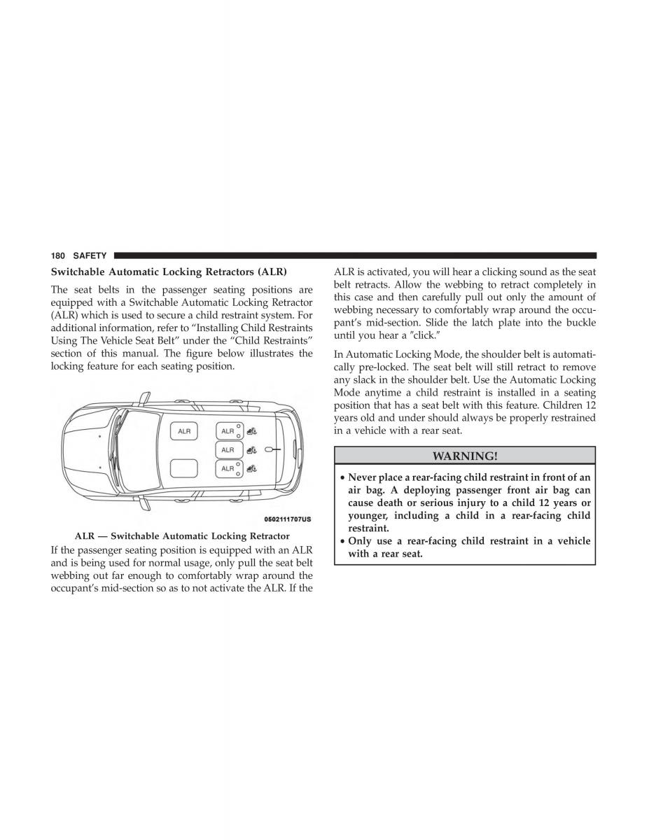 Jeep Compass II 2 owners manual / page 181