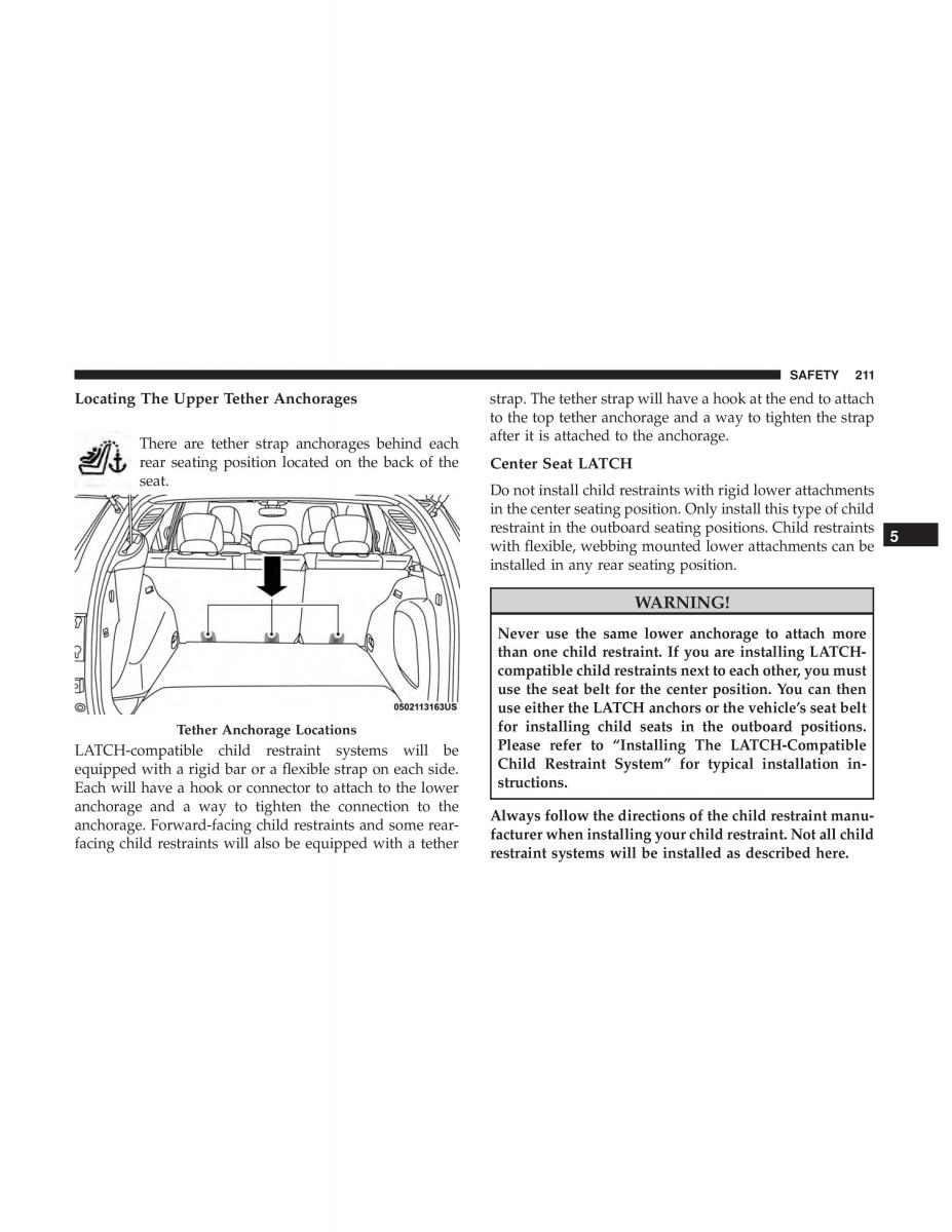 Jeep Compass II 2 owners manual / page 212