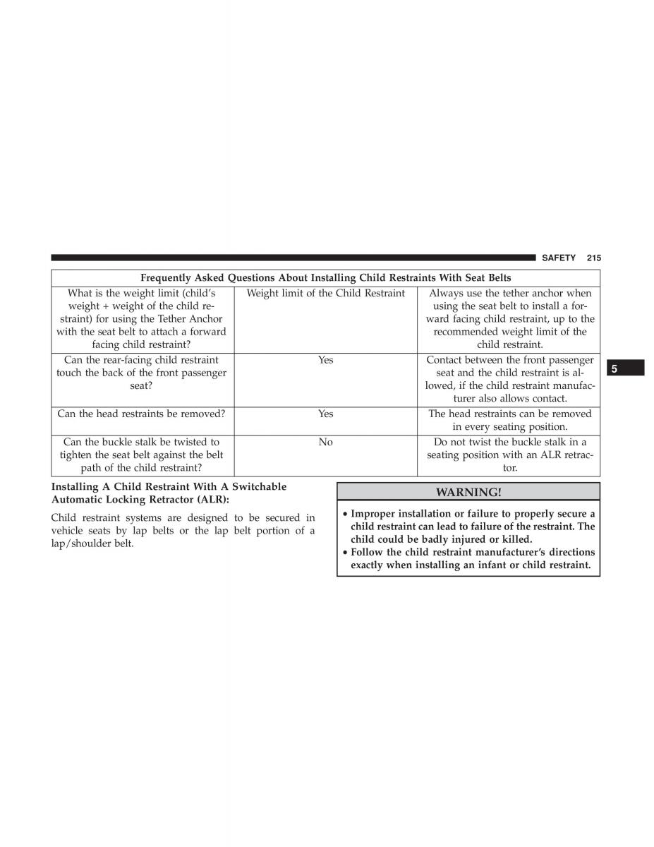 Jeep Compass II 2 owners manual / page 216