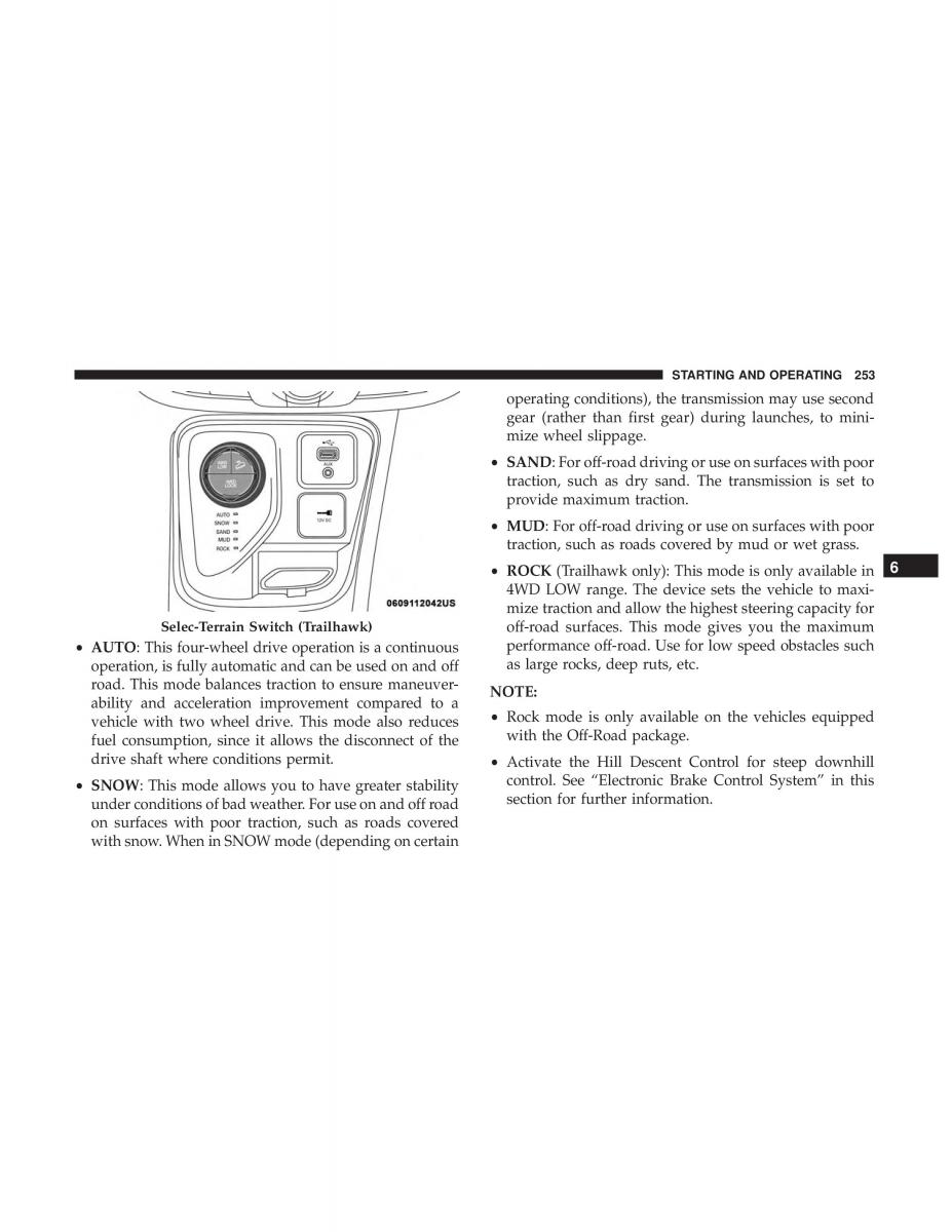 Jeep Compass II 2 owners manual / page 254