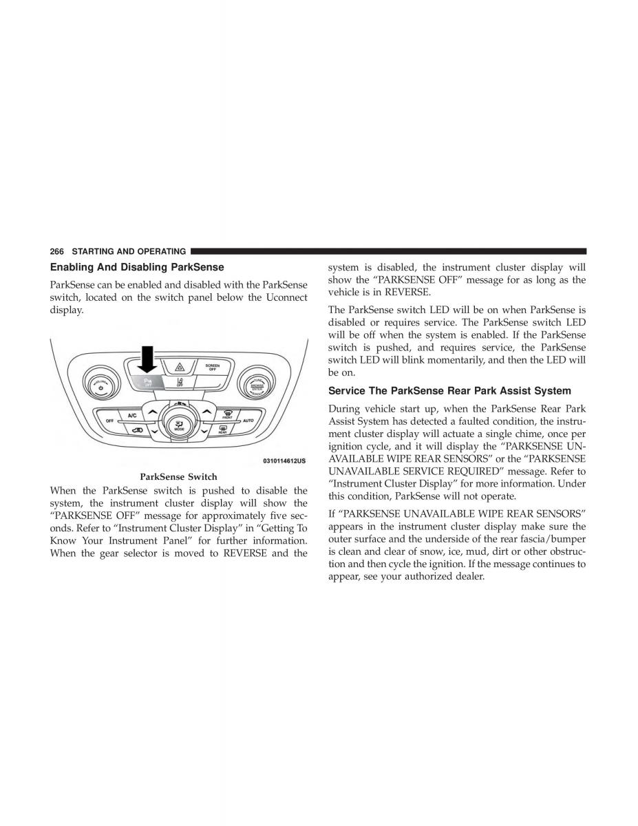 Jeep Compass II 2 owners manual / page 267