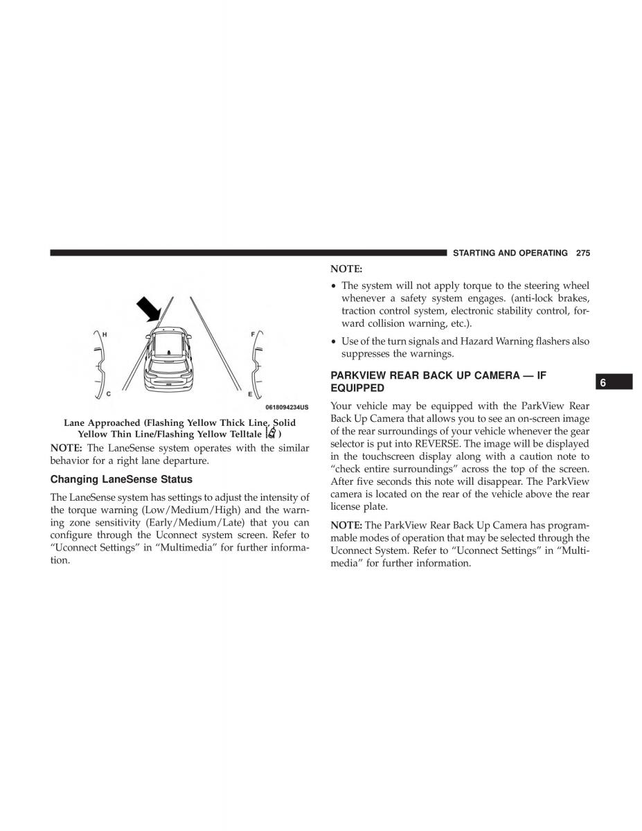 Jeep Compass II 2 owners manual / page 276