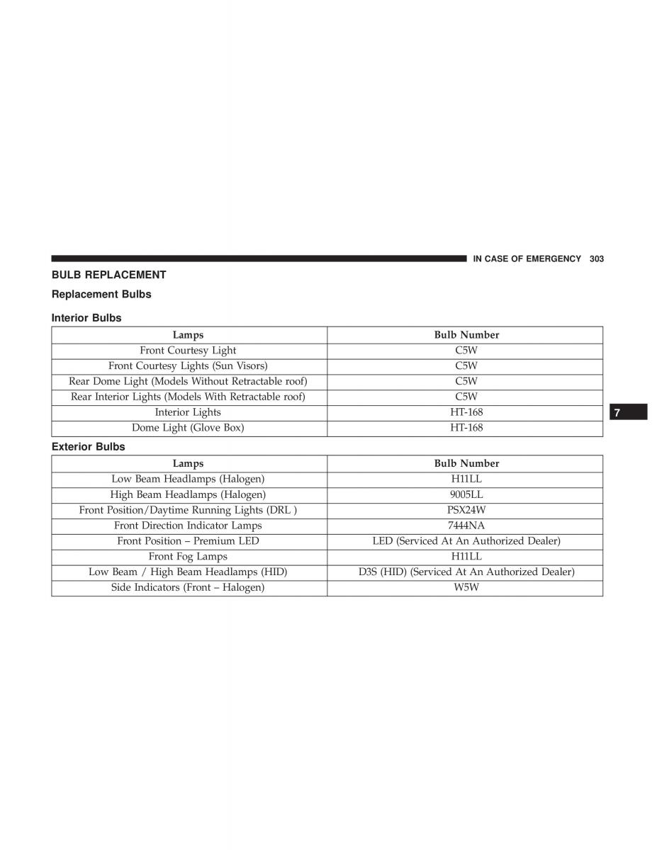 Jeep Compass II 2 owners manual / page 304