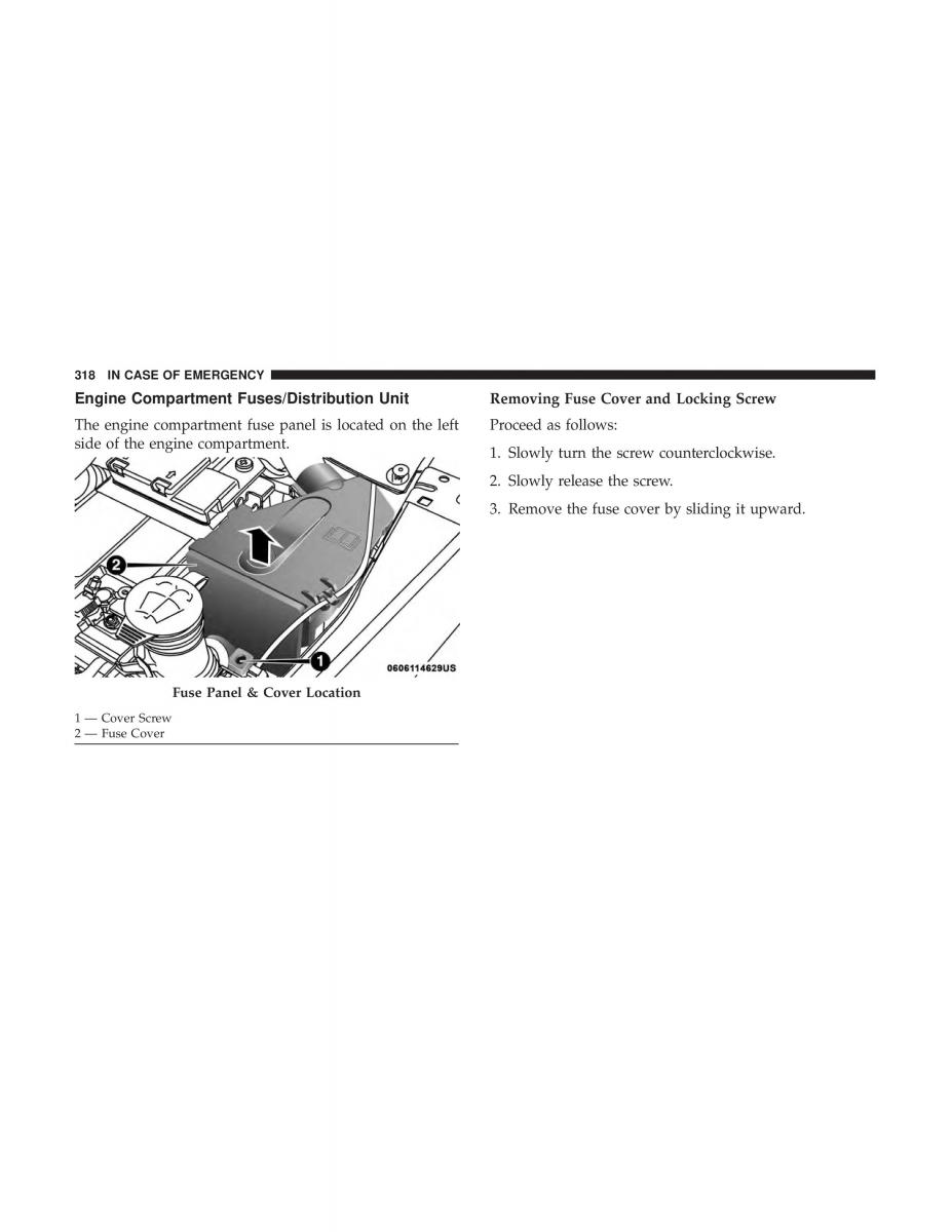 Jeep Compass II 2 owners manual / page 319