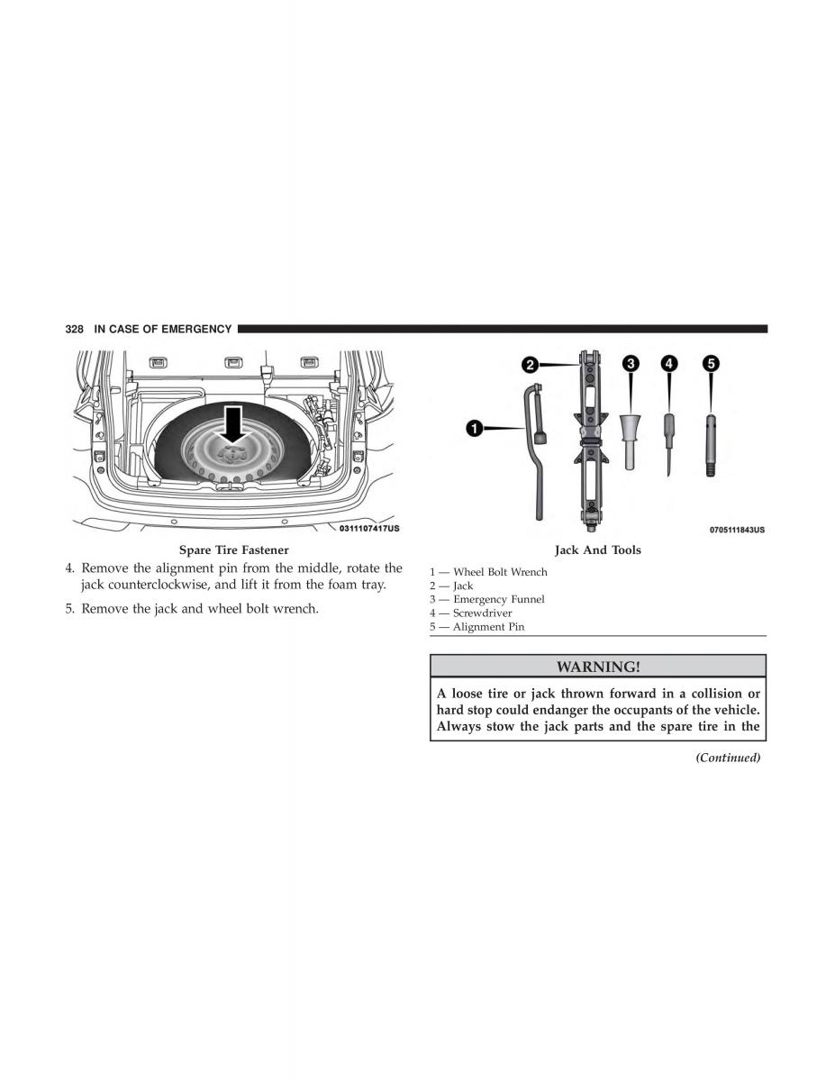 Jeep Compass II 2 owners manual / page 329