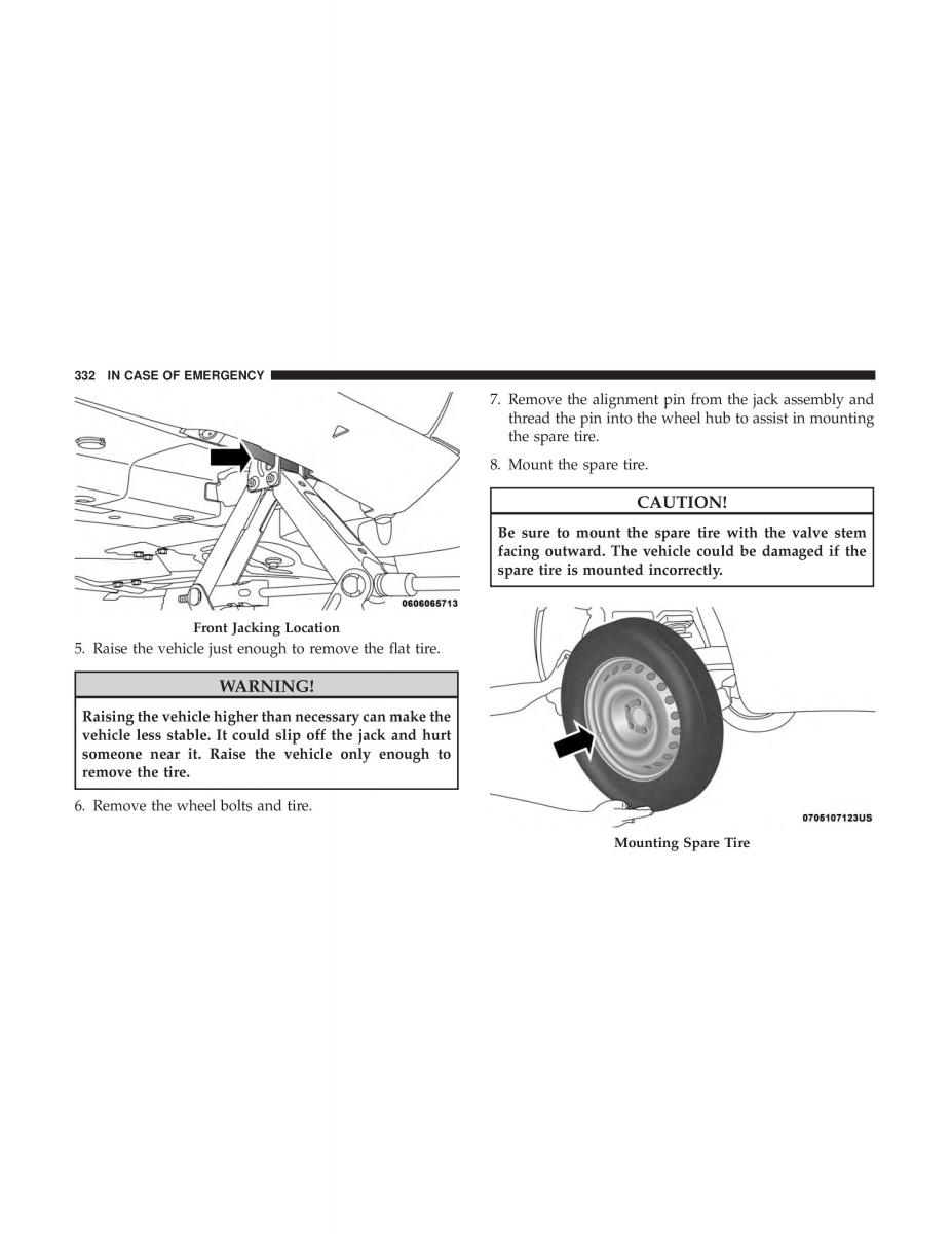 Jeep Compass II 2 owners manual / page 333