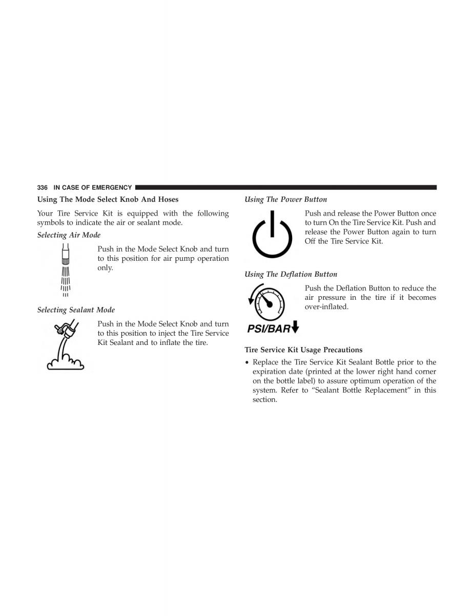 Jeep Compass II 2 owners manual / page 337