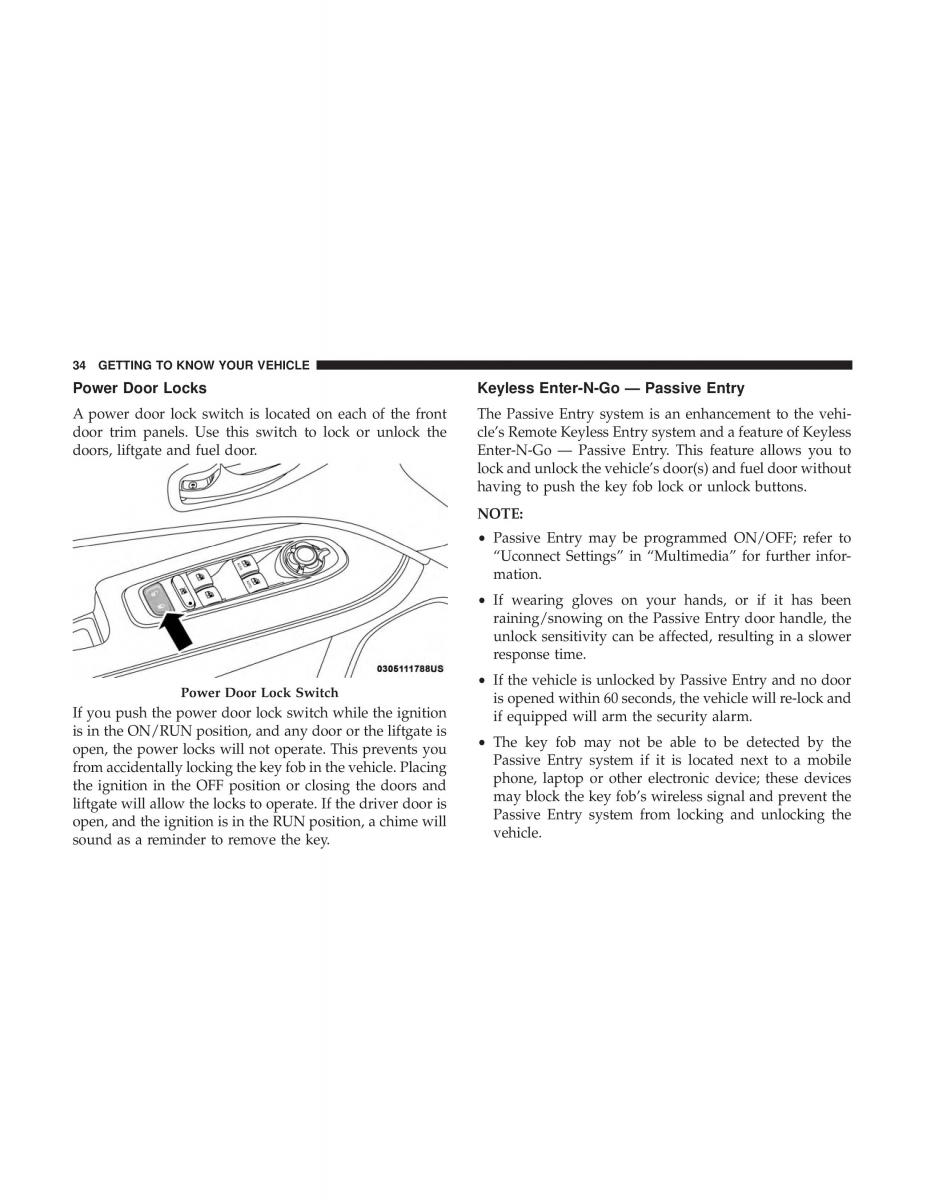 Jeep Compass II 2 owners manual / page 36