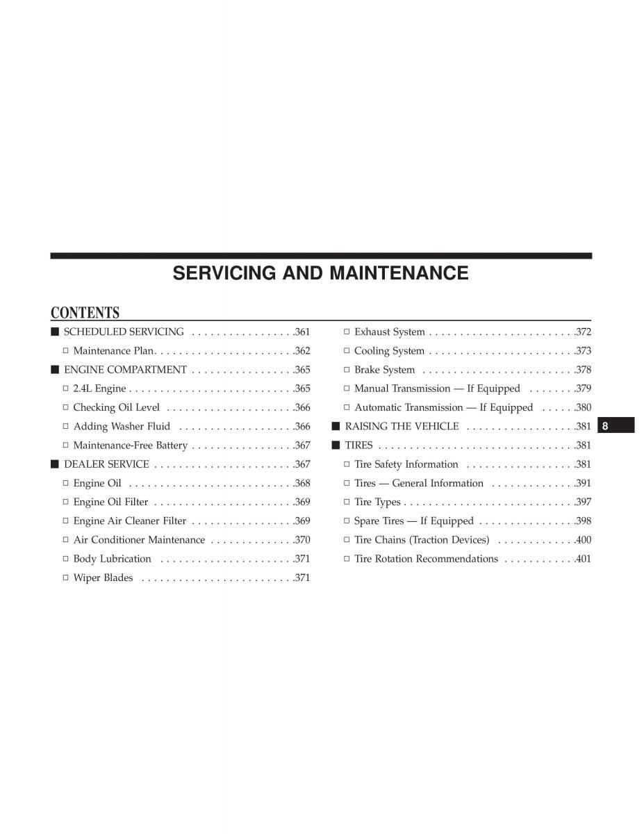 Jeep Compass II 2 owners manual / page 360