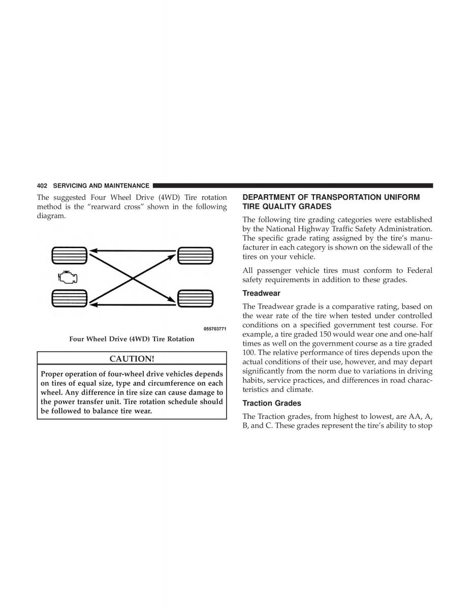 Jeep Compass II 2 owners manual / page 403