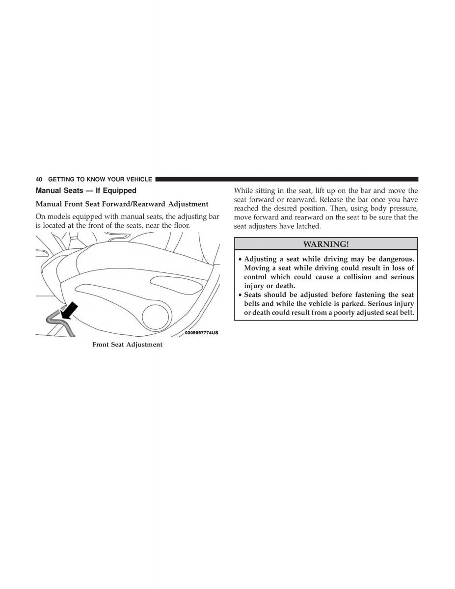 Jeep Compass II 2 owners manual / page 42