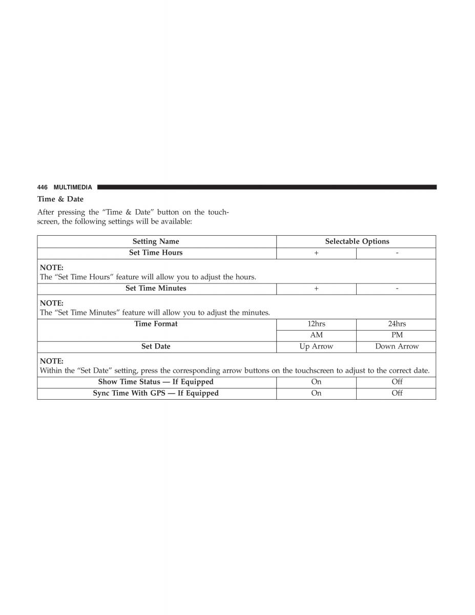 Jeep Compass II 2 owners manual / page 447