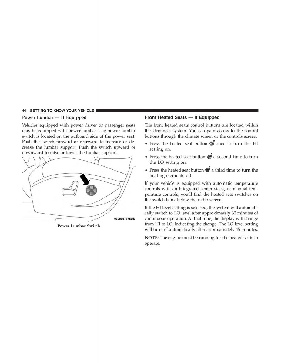 Jeep Compass II 2 owners manual / page 46