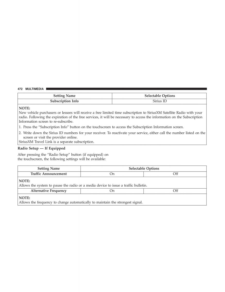 Jeep Compass II 2 owners manual / page 473