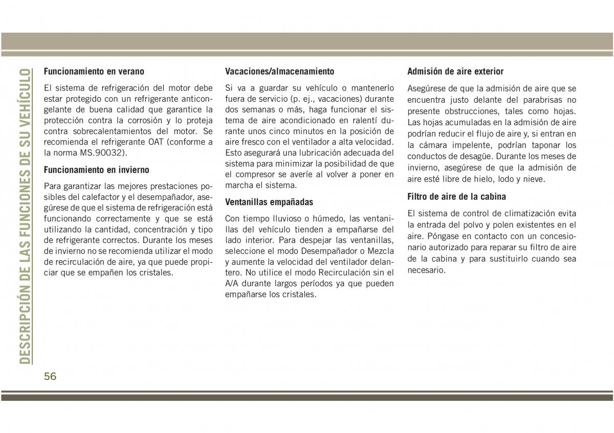 Jeep Compass II 2 manual del propietario / page 58