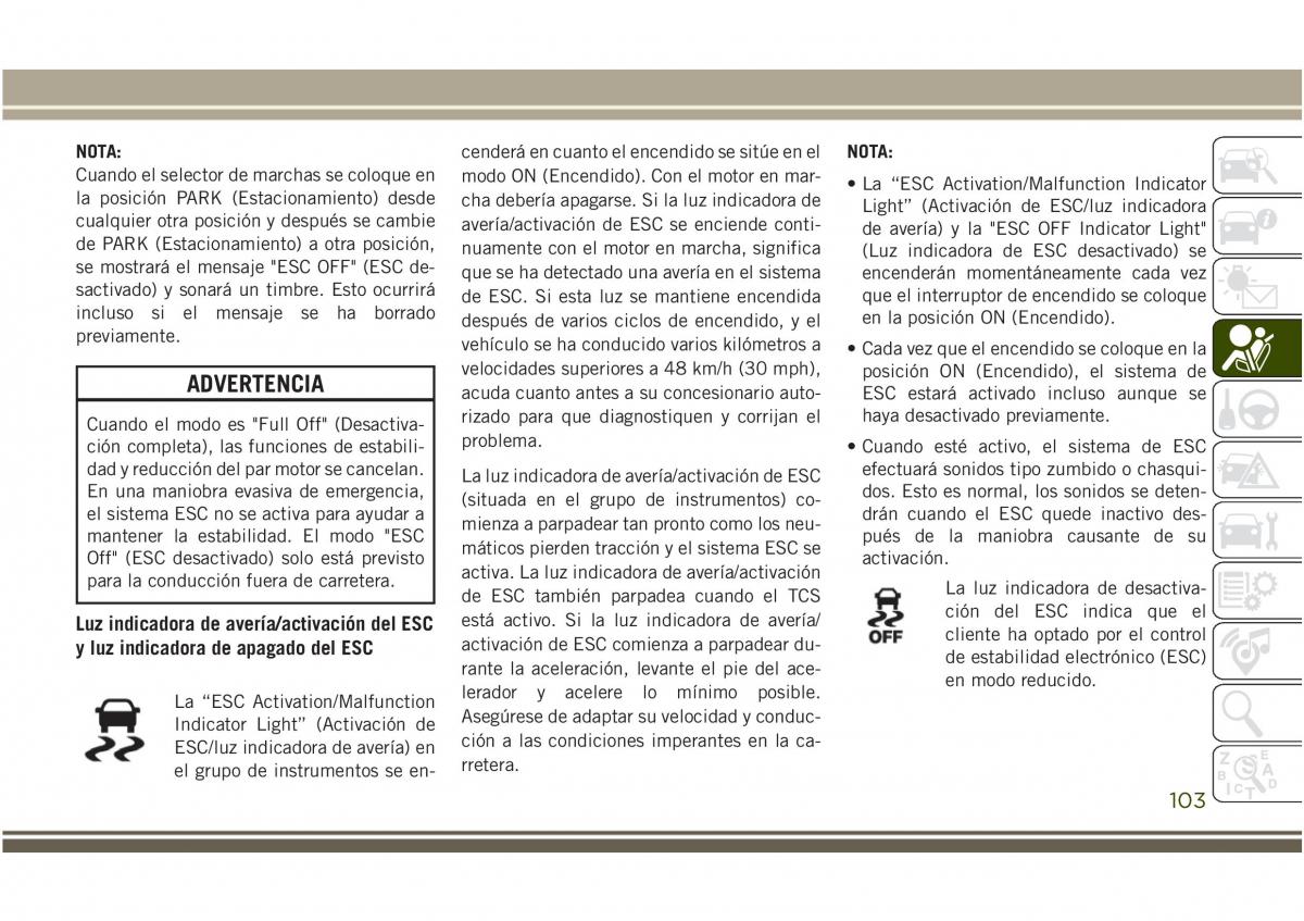 Jeep Compass II 2 manual del propietario / page 105