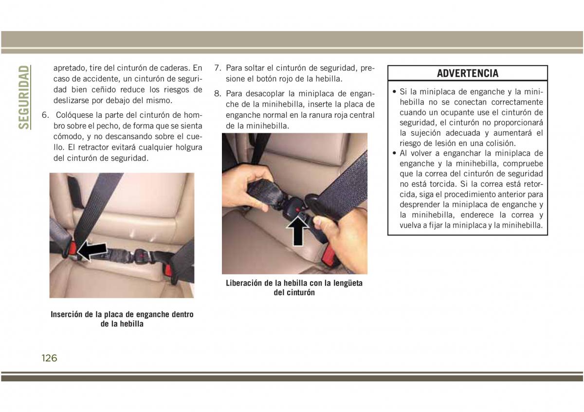 Jeep Compass II 2 manual del propietario / page 128