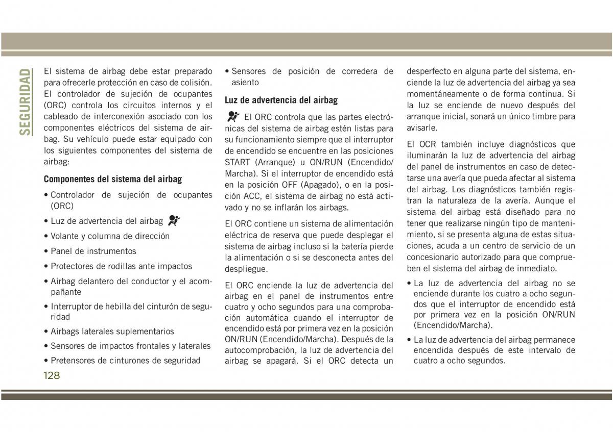 Jeep Compass II 2 manual del propietario / page 130