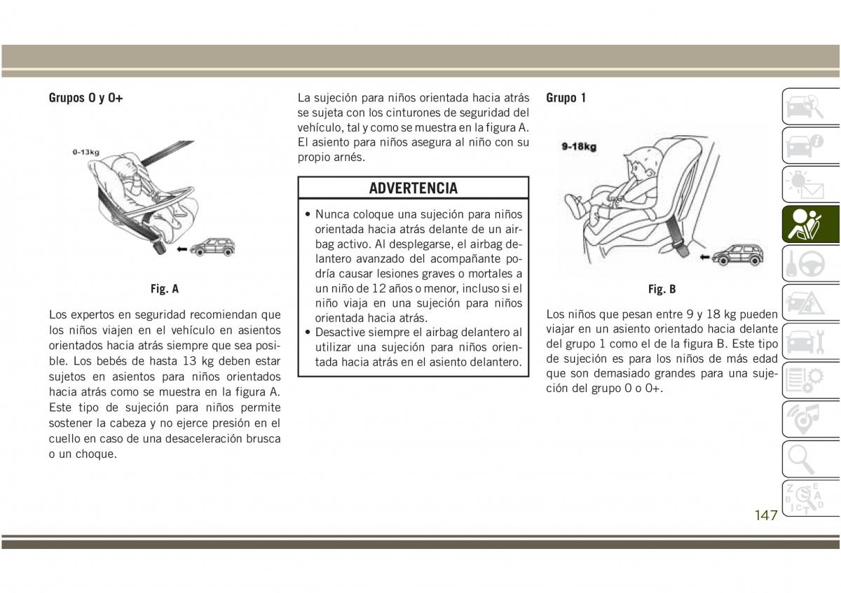 Jeep Compass II 2 manual del propietario / page 149