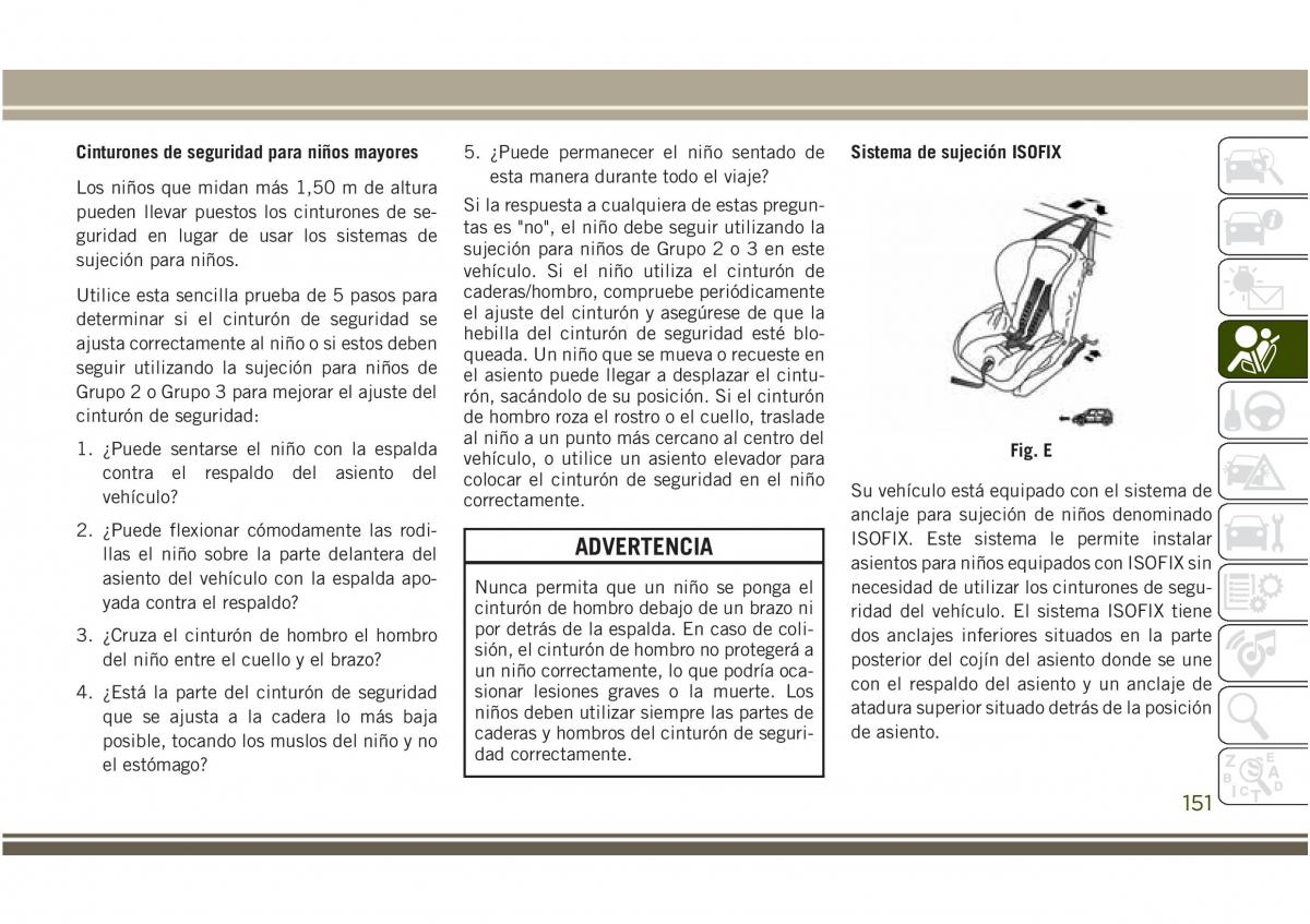 Jeep Compass II 2 manual del propietario / page 153