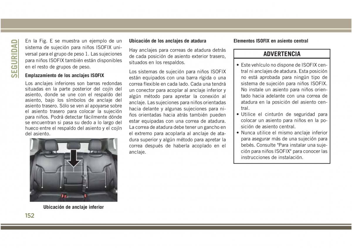 Jeep Compass II 2 manual del propietario / page 154