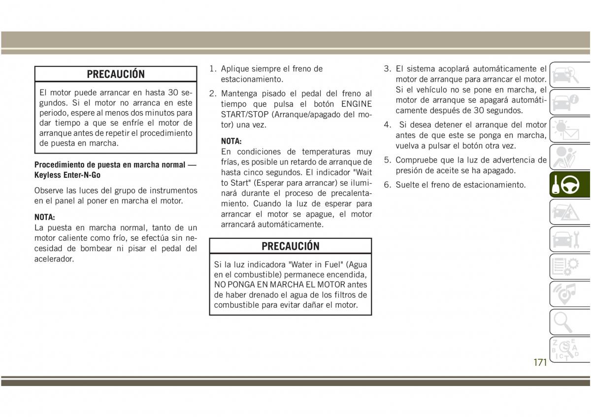 Jeep Compass II 2 manual del propietario / page 173