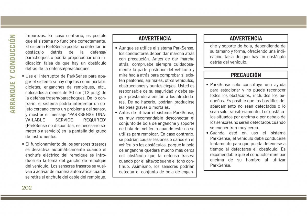 Jeep Compass II 2 manual del propietario / page 204