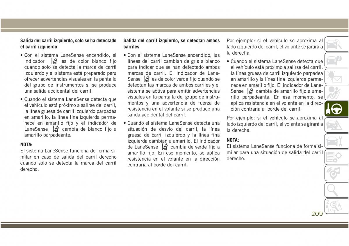 Jeep Compass II 2 manual del propietario / page 211