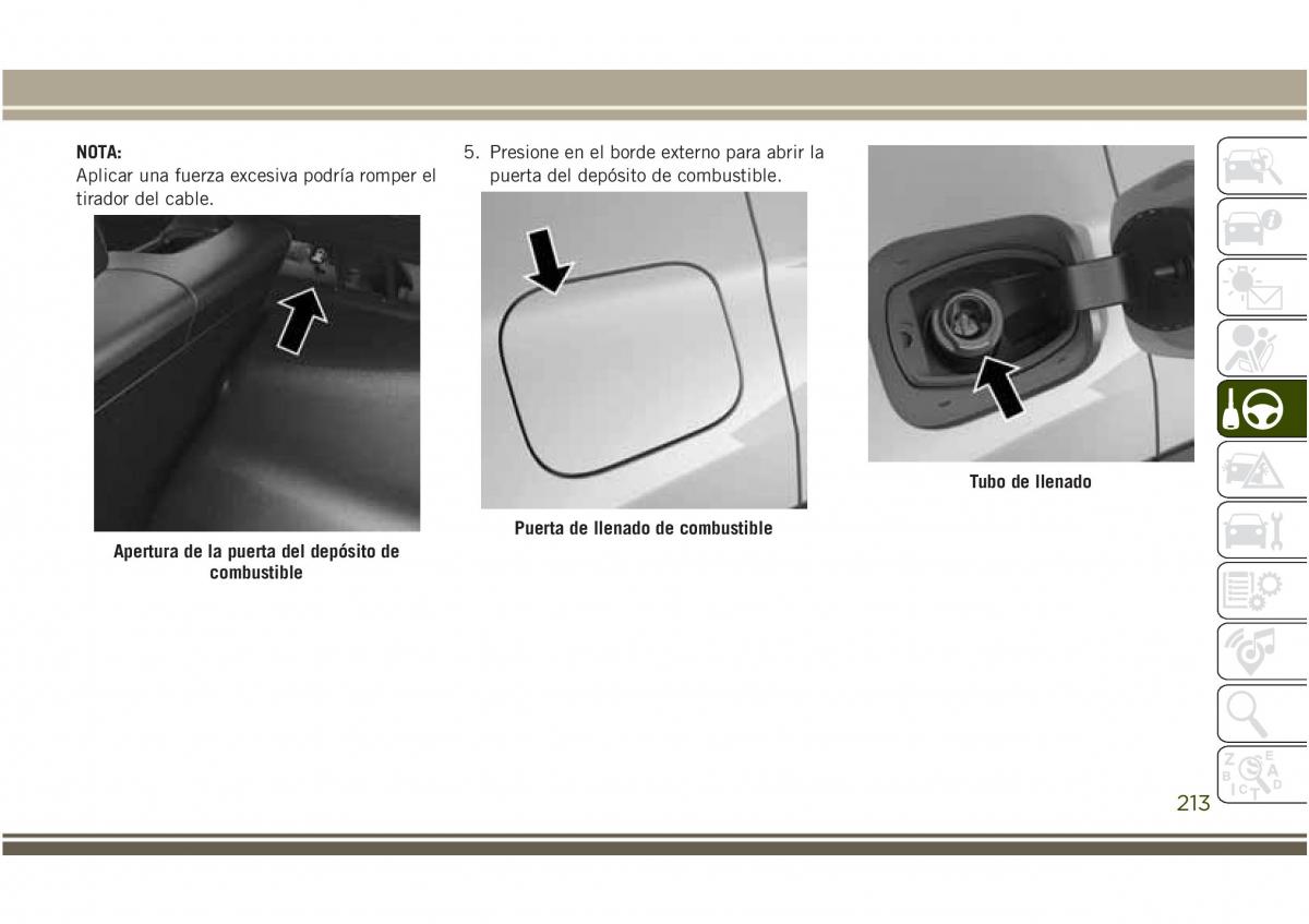 Jeep Compass II 2 manual del propietario / page 215