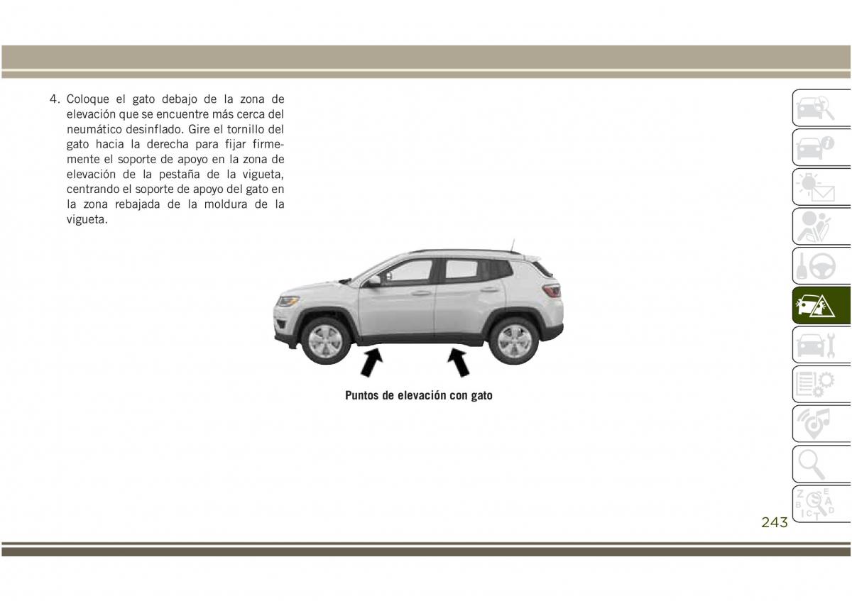 Jeep Compass II 2 manual del propietario / page 245