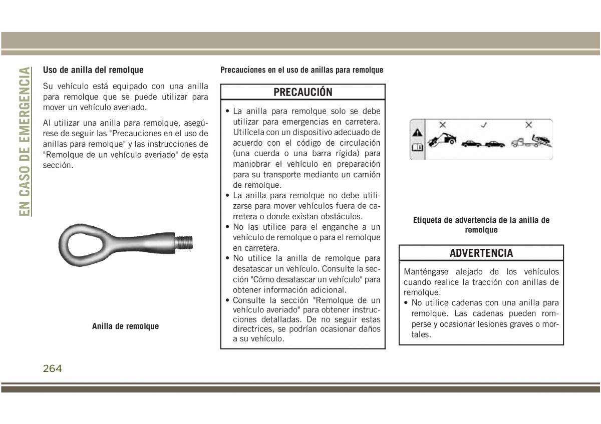 Jeep Compass II 2 manual del propietario / page 266